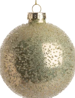 Intratuin Weihnachtskugel Dauna D 8 cm grün