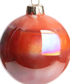 Intratuin Weihnachtskugel Avene braun D 8 cm