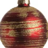 Intratuin Weihnachtskugel Callie D 8 cm bordeaux