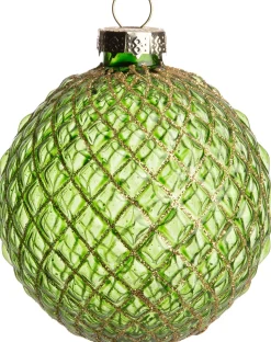 Intratuin Weihnachtskugeln Arces grün D 8 cm 32 St.