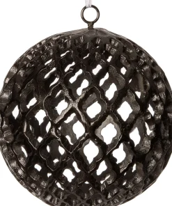 Intratuin Weihnachtskugel Jadeen schwarz D 13 cm