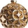 Intratuin Weihnachtskugel Jaci gold D 10 H 10 cm