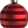 Intratuin Weihnachtskugel Diazy D 8 cm rot