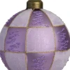 Intratuin Weihnachtskugel Daithi hell lila D 8 cm