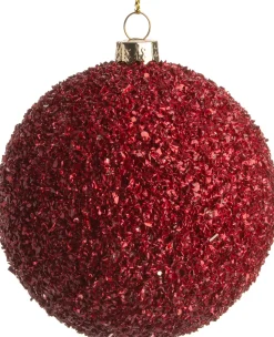 Intratuin Weihnachtskugel Isa D 8 cm rot