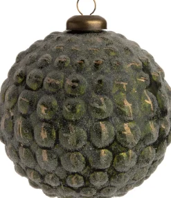 Intratuin Weihnachtskugel Harlow Rauten grün D 10 cm