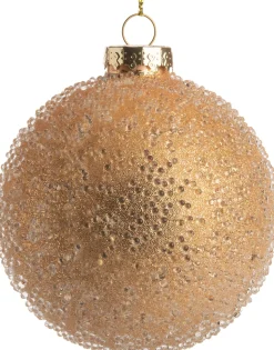 Intratuin Weihnachtskugel Dauna D 8 cm creme