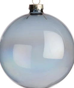 Intratuin Weihnachtskugel Brusque grau D 8 cm