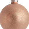 Intratuin Weihnachtskugel Brita rosa D 8 H 8 cm