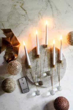 Intratuin Weihnachtskugel Bunclody taupe D 8 cm