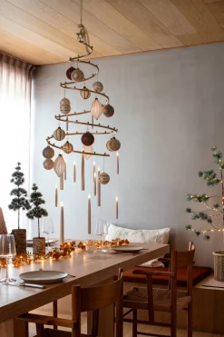 Intratuin Weihnachtskugel Bunclody taupe D 8 cm