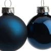 Intratuin Weihnachtskugeln blau matt und glänzend D 3,5 cm 16 St.