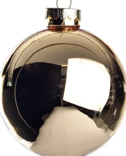 Intratuin Weihnachtskugeln gold glänzend D 7 cm 8 St.