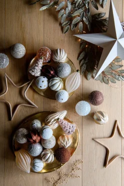 Intratuin Weihnachtskugel Bunclody braun D 8 cm