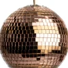 Intratuin Weihnachtskugel Disco gold D 10 cm