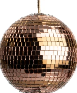 Intratuin Weihnachtskugel Disco gold D 10 cm