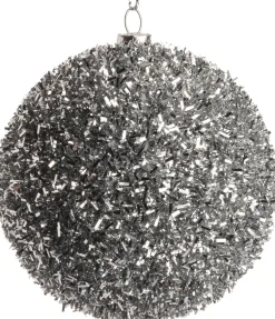 Intratuin Weihnachtskugel Ava silber D 8 cm