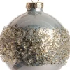 Intratuin Weihnachtskugel Delora D 8 cm silber