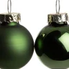Intratuin Weihnachtskugeln grün matt und glänzend D 2,5 cm 24 St.