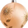 Intratuin Weihnachtskugel Sernhac orange D 8 cm