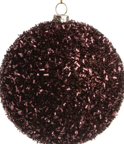 Intratuin Weihnachtskugel Ava bordeaux D 8 cm