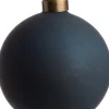 Intratuin Weihnachtskugel Labrit blau D 8 H 8 cm