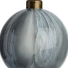 Intratuin Weihnachtskugel Truro grau Farbverlauf D 8 cm