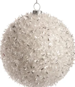 Intratuin Weihnachtskugel Ava weiß D 8 cm