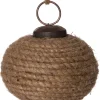 Intratuin Weihnachtskugel Seil natur D 6 H 6 cm