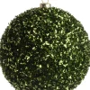Intratuin Weihnachtskugel Ava grün D 8 cm