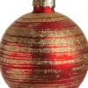 Intratuin Weihnachtskugel Callie D 8 cm rot