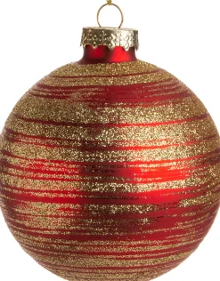Intratuin Weihnachtskugel Callie D 8 cm rot