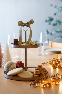 Intratuin Weihnachtskugel Scariff rot D 8 cm