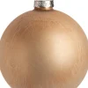Intratuin Weihnachtskugel Maiya gold D 10 H 10 cm