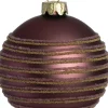 Intratuin Weihnachtskugel Rathdrum lila D 8 cm