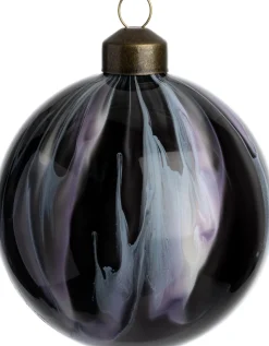 Intratuin Weihnachtskugel Truro lila Farbverlauf D 8 cm