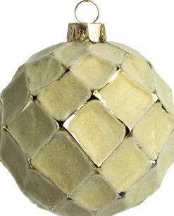 Intratuin Weihnachtskugel Carterton grün D 8 cm