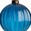 Intratuin Weihnachtskugel Melle blau D 10 cm