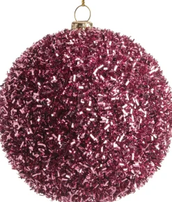 Intratuin Weihnachtskugel Ava rosa D 6 cm