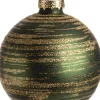 Intratuin Weihnachtskugel Callie D 10 cm grün
