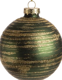 Intratuin Weihnachtskugel Callie D 10 cm grün
