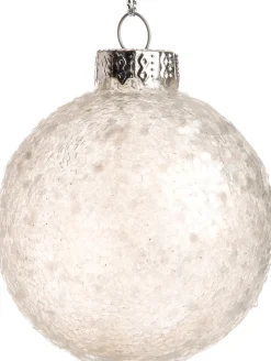 Intratuin Weihnachtskugel Cheron D 8 cm weiß