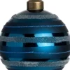 Intratuin Weihnachtskugel Crowley blau D 8 cm