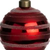 Intratuin Weihnachtskugel Crowley rot D 8 cm