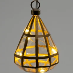 Intratuin Weihnachtsornament Simone mit Beleuchtung D 7 H 9 cm