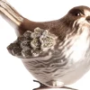 Intratuin Weihnachtsschmuck Vogel mit Clip braun H 7,5 cm