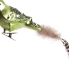 Intratuin Weihnachtsschmuck Vogel mit Clip grün H 5 cm