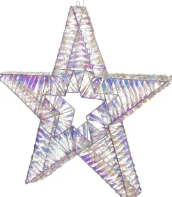 Intratuin Weihnachtsstern Iris beleuchtet D 60 H 9 cm