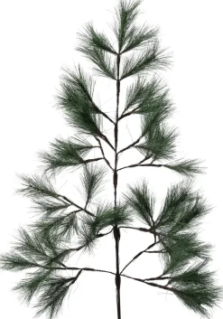 Intratuin Weihnachtszweig grün mit 90 LEDs warmweiß 120 cm