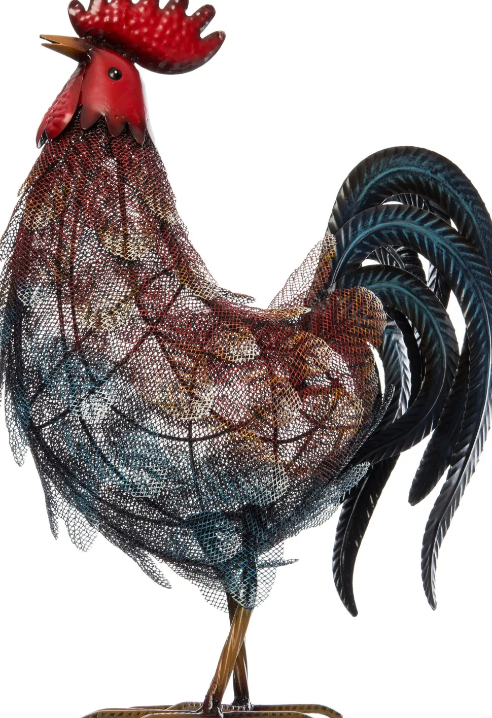 Intratuin Wetterfestes Bild Hahn 34 x 16 x 45,5 cm